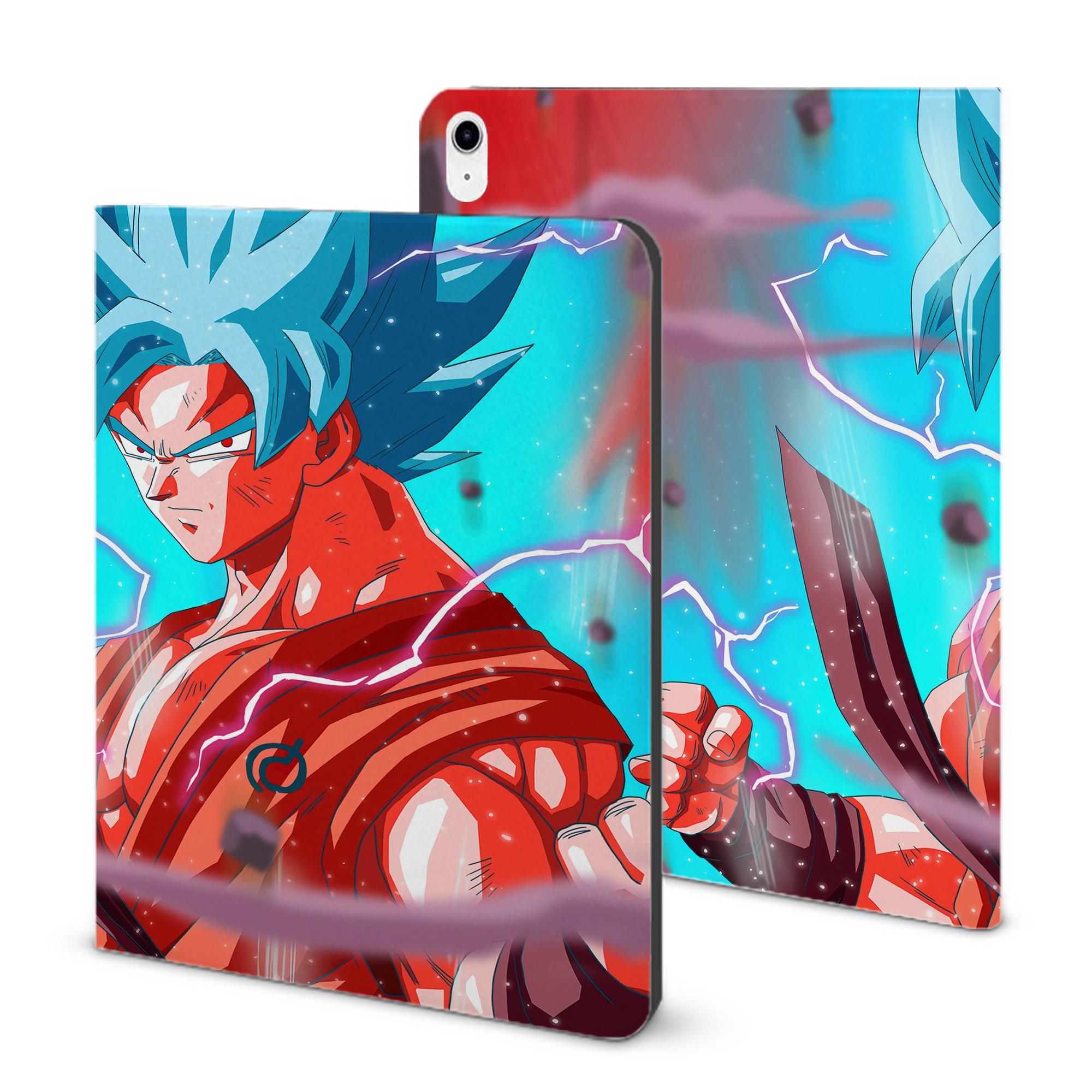 （画像用） ドラゴンボール DRAGON BALL IPad ケース ブック型 PUレザー TPU 耐衝撃 軽量 薄型 ペン収納なし 全面保護 IPad 各モデル対応